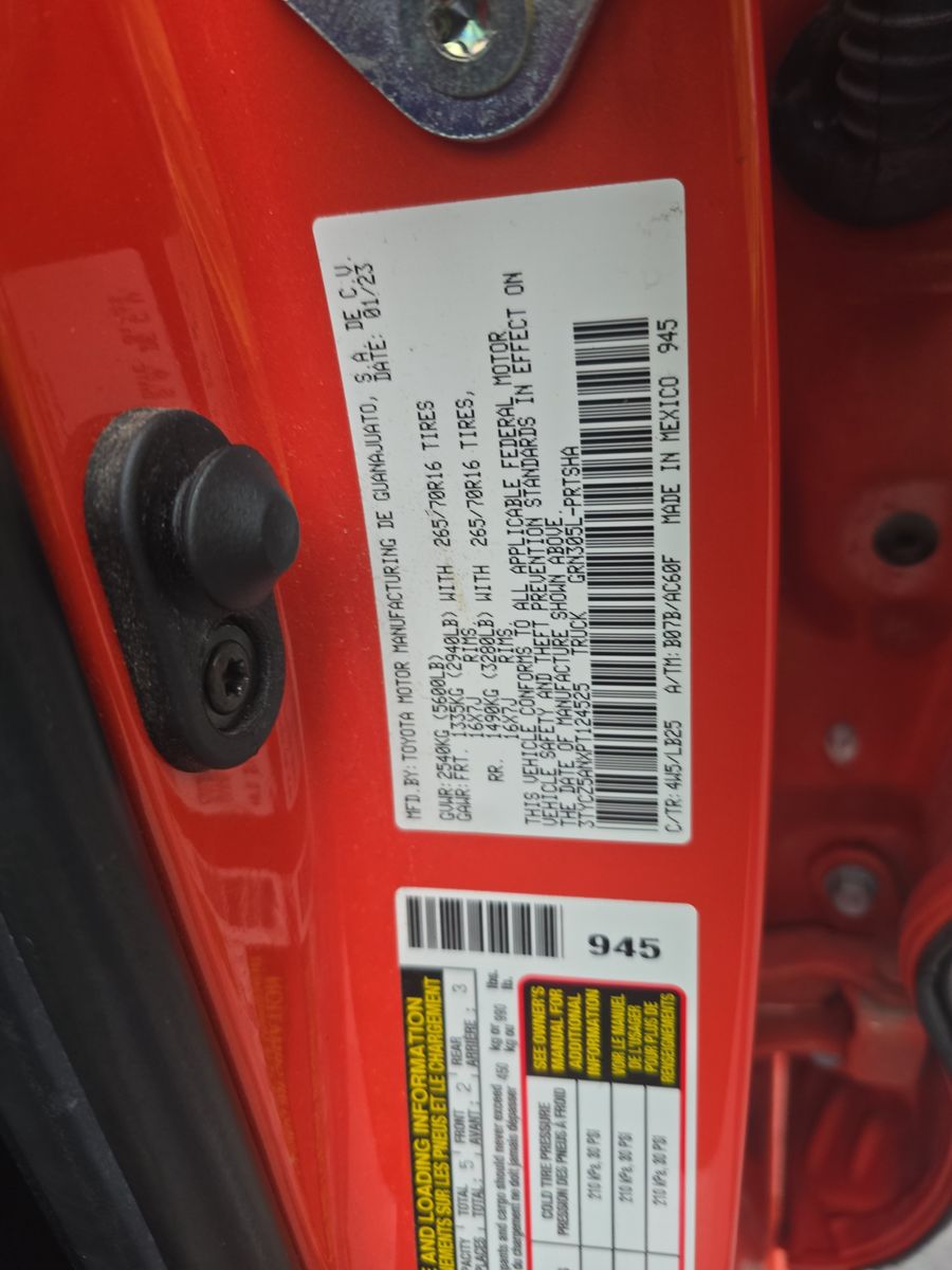 2023 Toyota Tacoma TRD Pro AWD