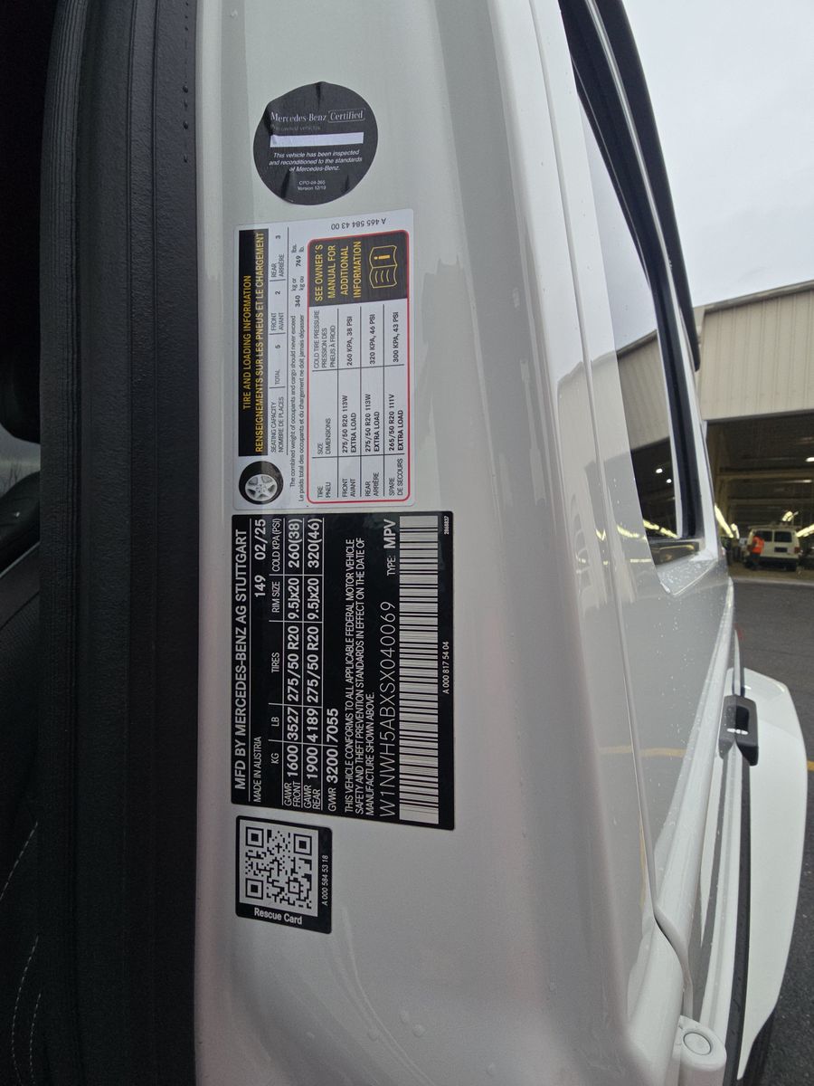 2025 Mercedes-Benz G-Class AMG G 63 AWD