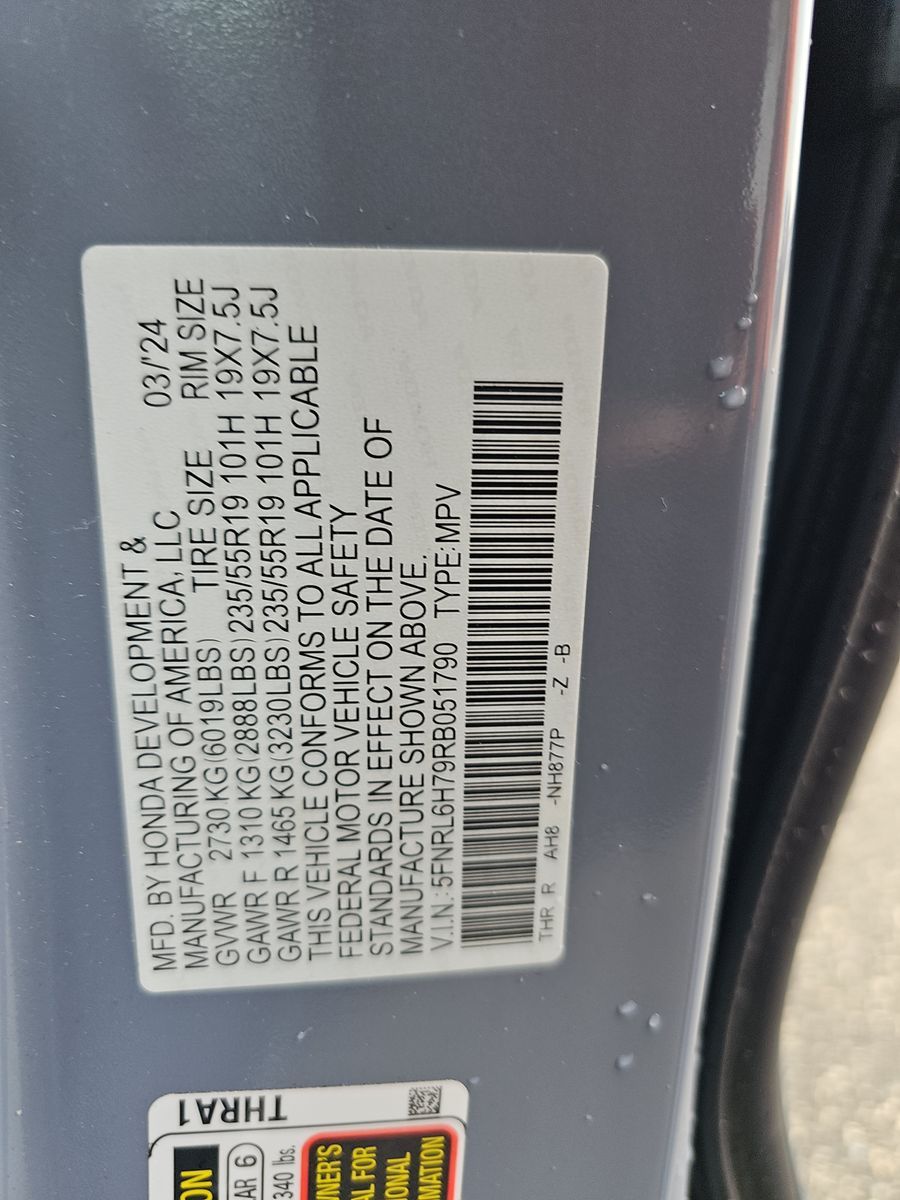 2024 Honda Odyssey Sport FWD