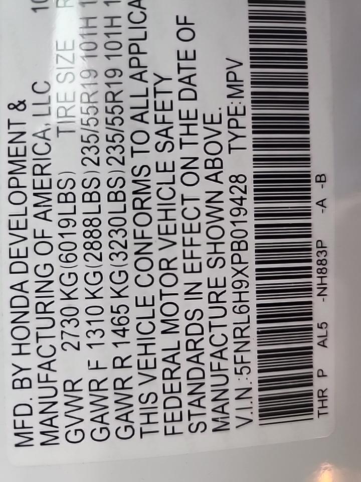 2023 Honda Odyssey Elite FWD