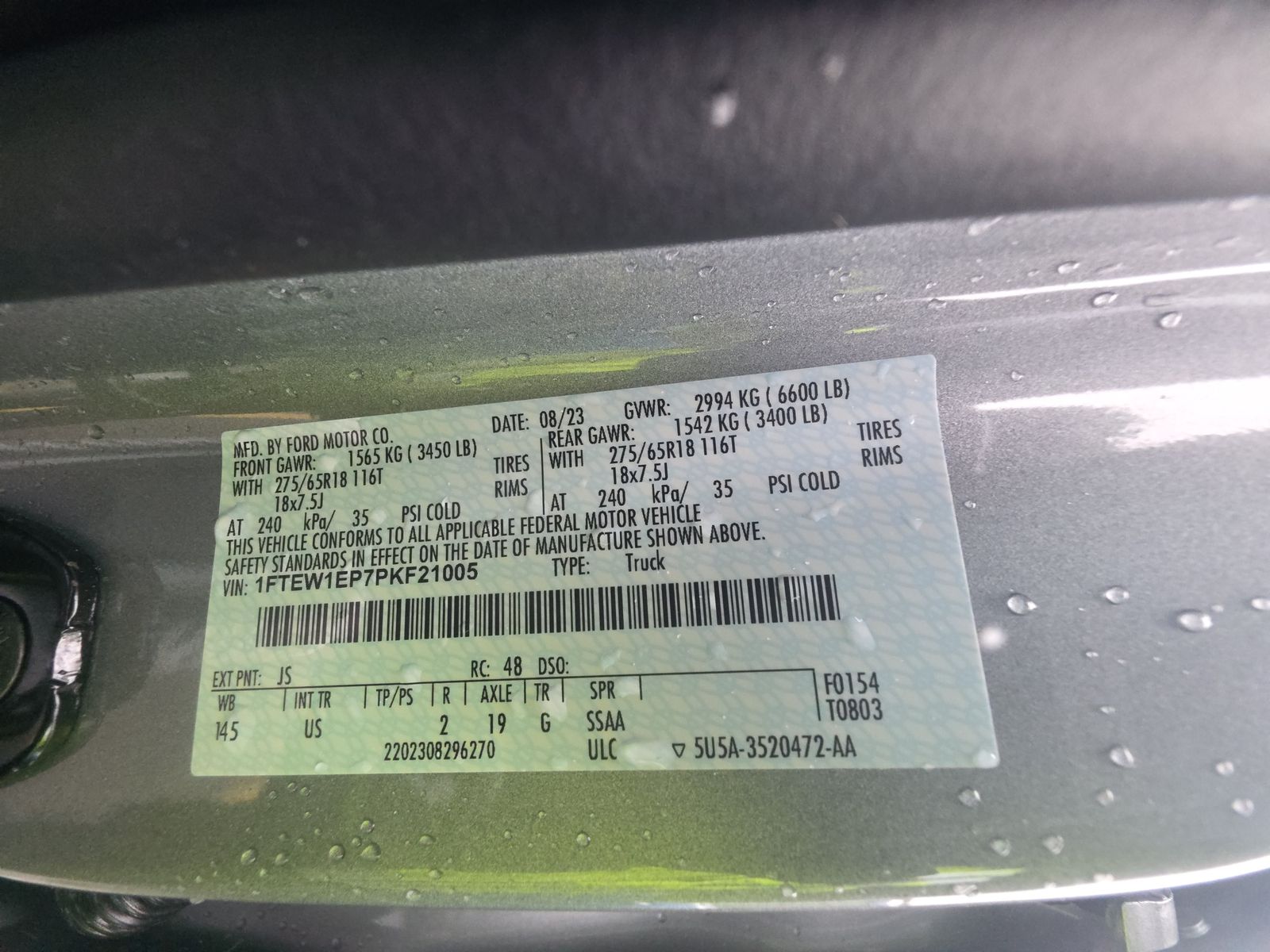 2023 Ford F-150 XLT AWD