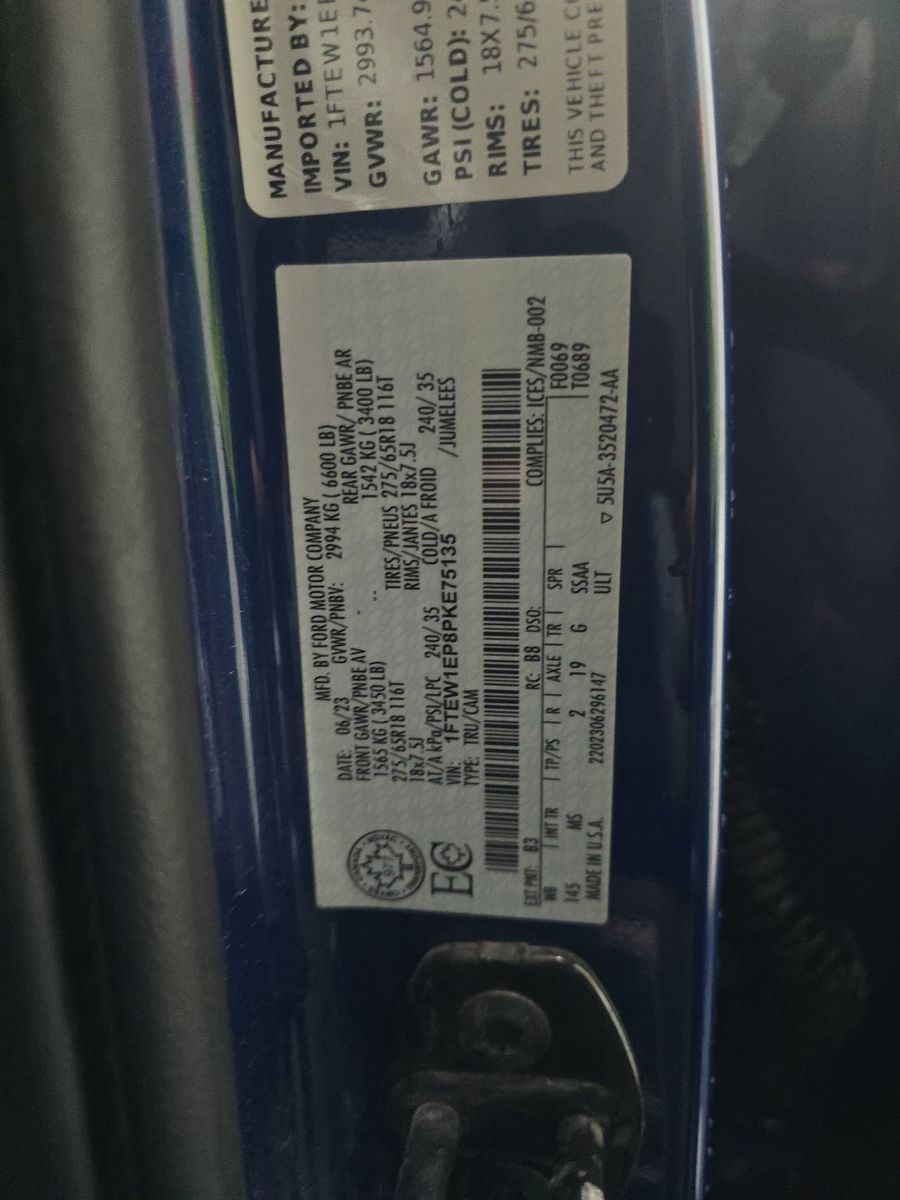 2023 Ford F-150 XLT AWD