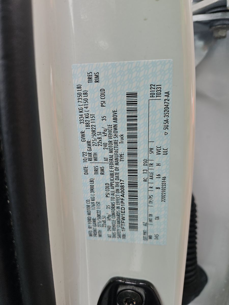 2023 Ford F-150 Hybrid Limited AWD