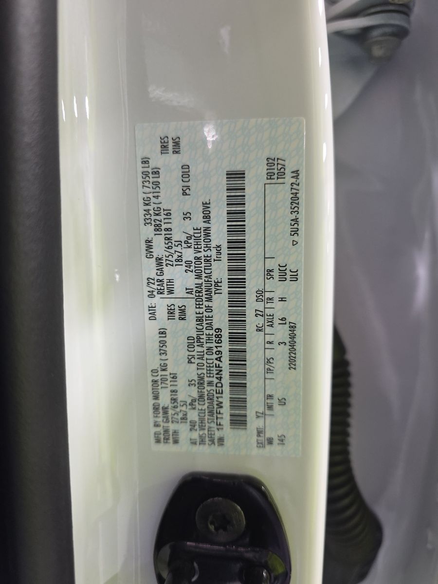 2022 Ford F-150 Hybrid XLT AWD