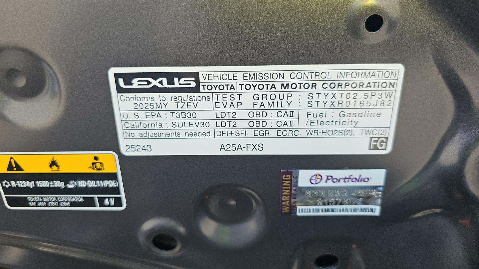 2025 Lexus NX NX 450h F SPORT Handling AWD