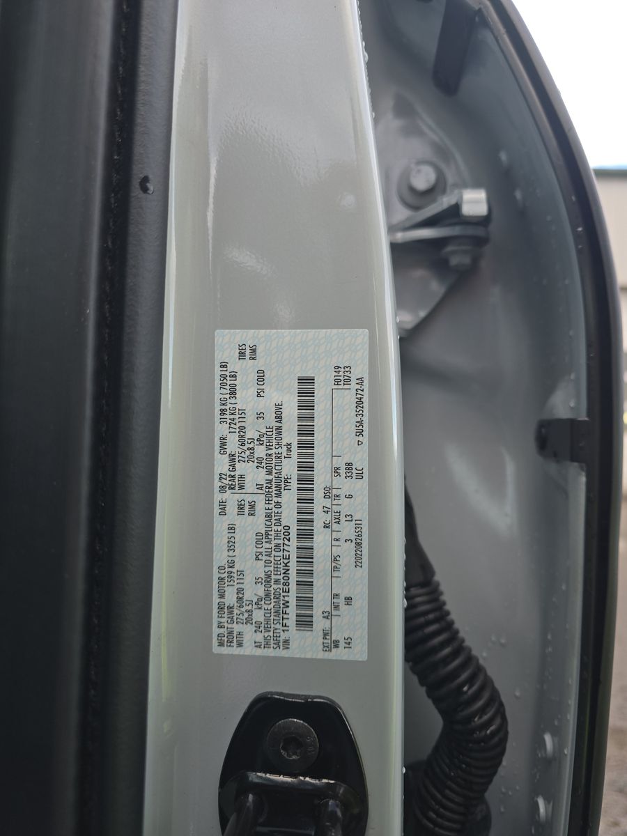 2022 Ford F-150 Lariat AWD