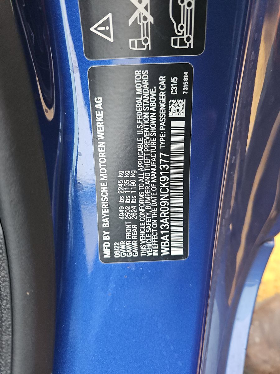 2022 BMW 4 Series M440i xDrive AWD