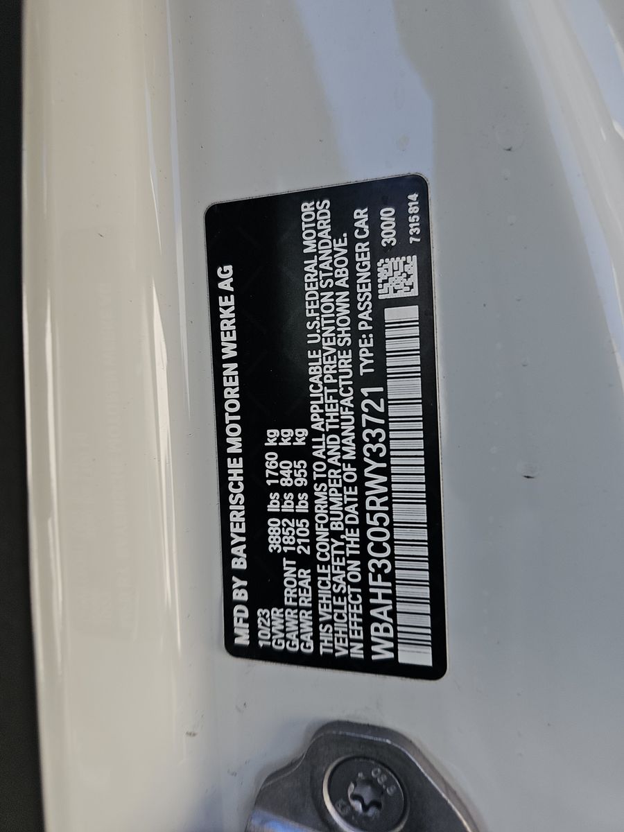 2024 BMW Z4 sDrive30i RWD