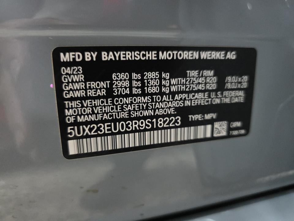 2024 BMW X5 xDrive40i AWD