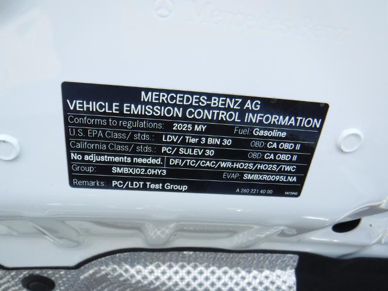 2025 Mercedes-Benz CLA CLA 250 FWD