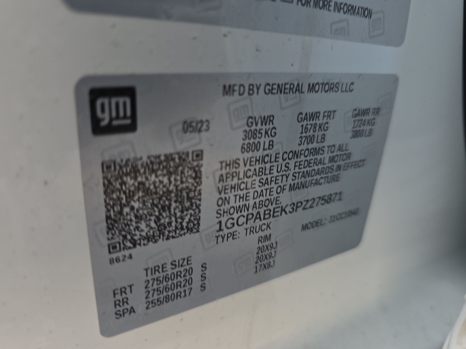 2023 Chevrolet Silverado 1500 Custom RWD