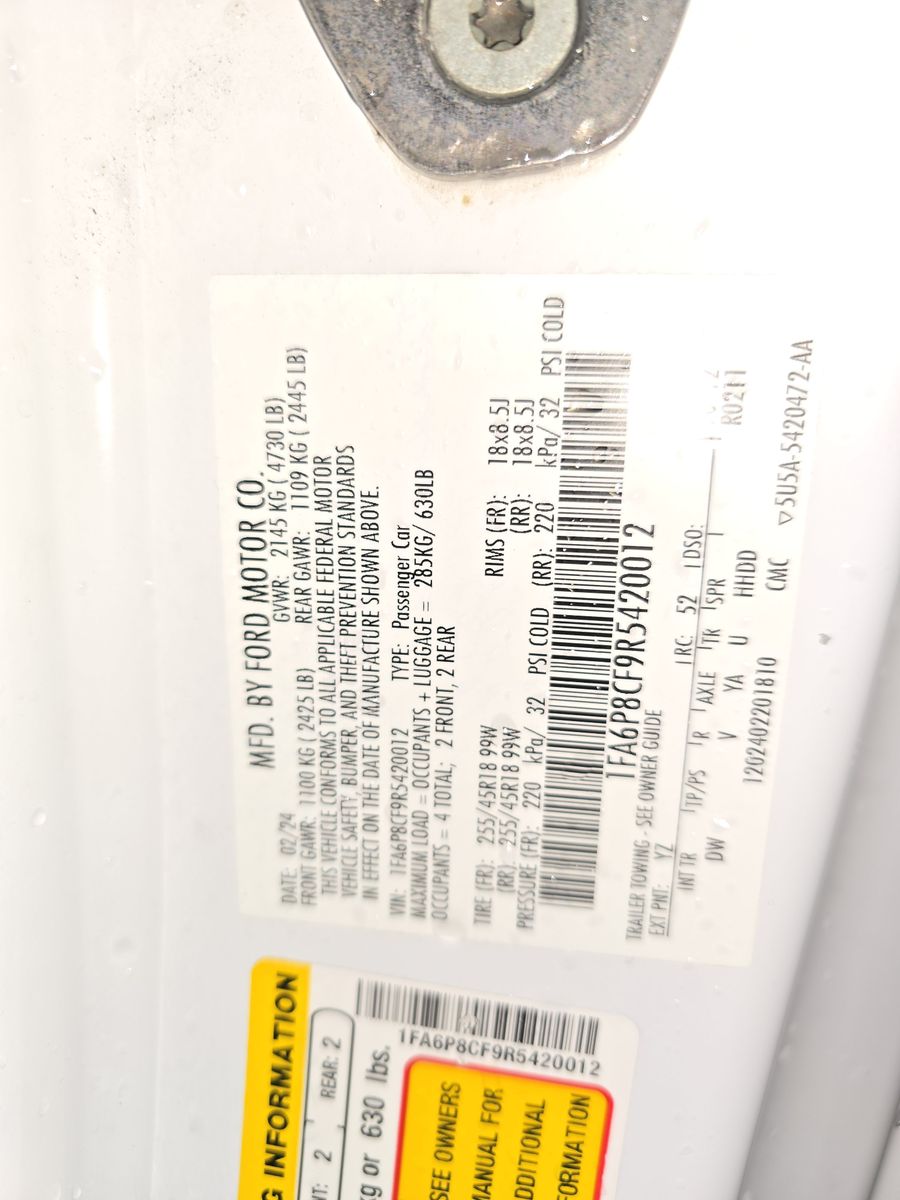 2024 Ford Mustang GT RWD