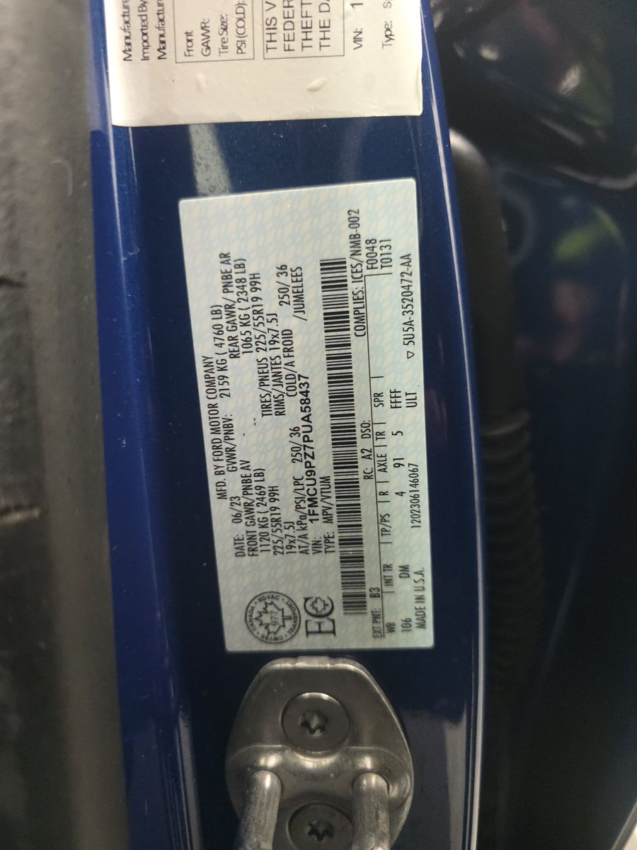 2023 Ford Escape Hybrid ST-Line Elite AWD