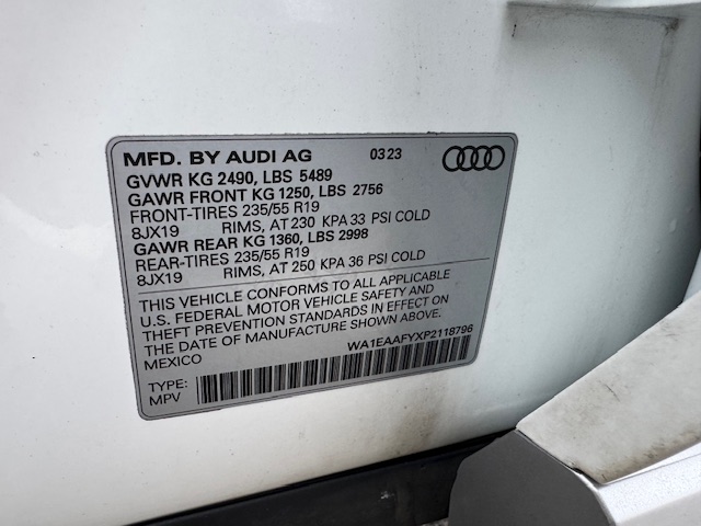 2023 Audi Q5 S line Premium Plus AWD