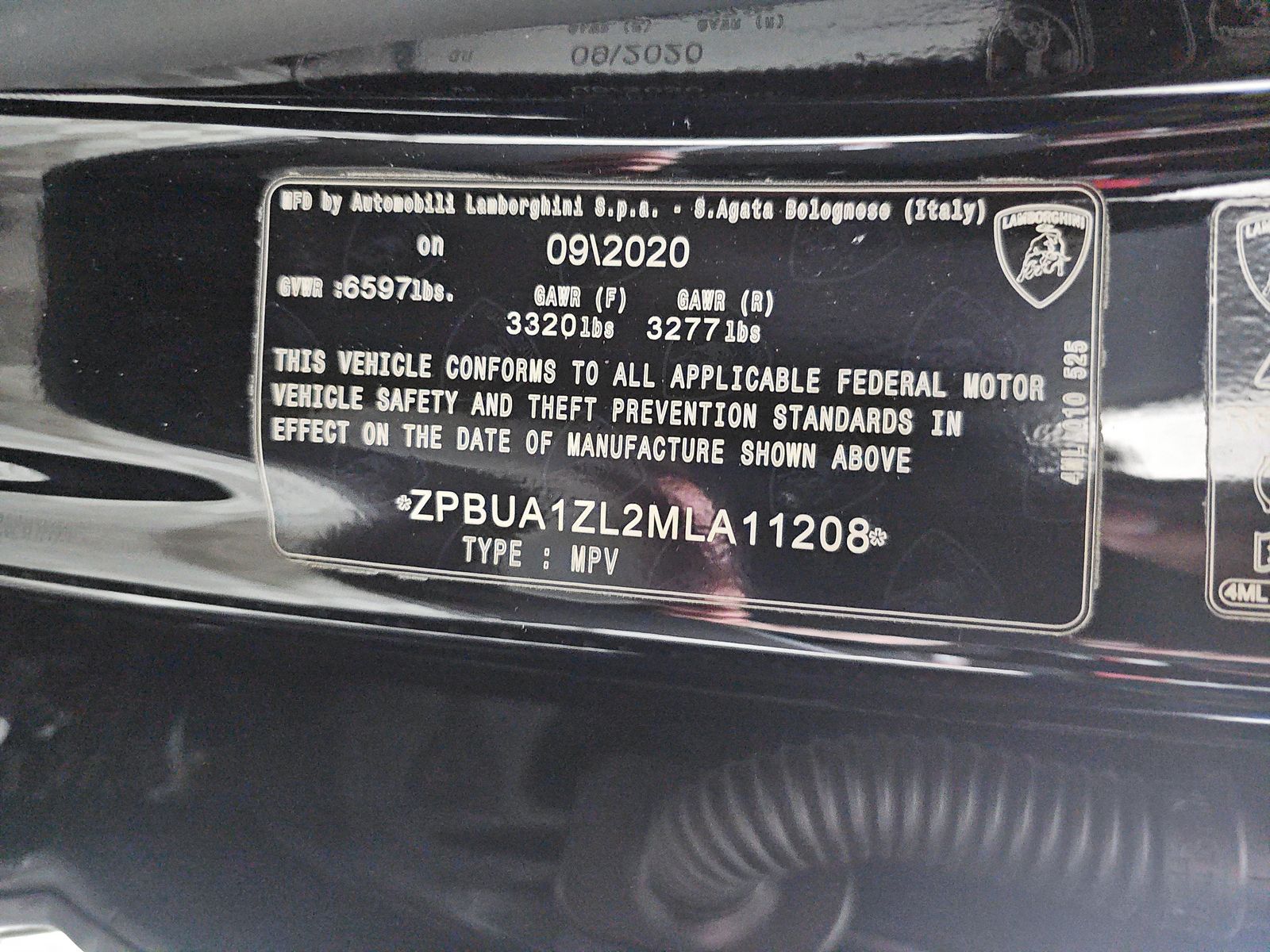 2021 Lamborghini Urus Base AWD