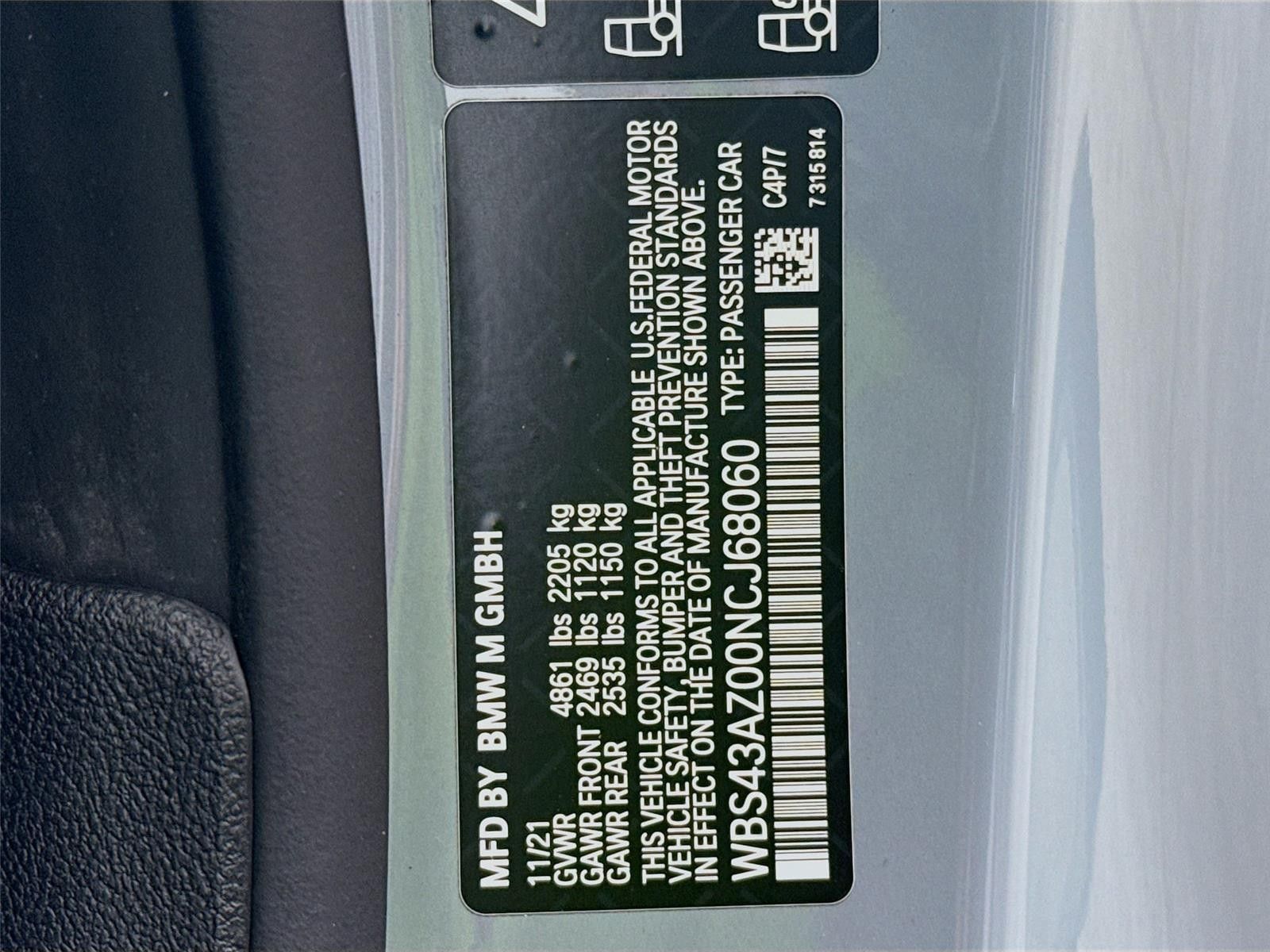 2022 BMW M4 Competition xDrive AWD