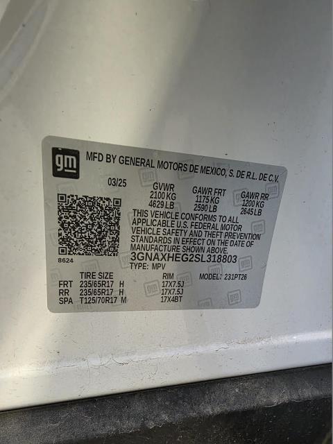 2025 Chevrolet Equinox LT FWD