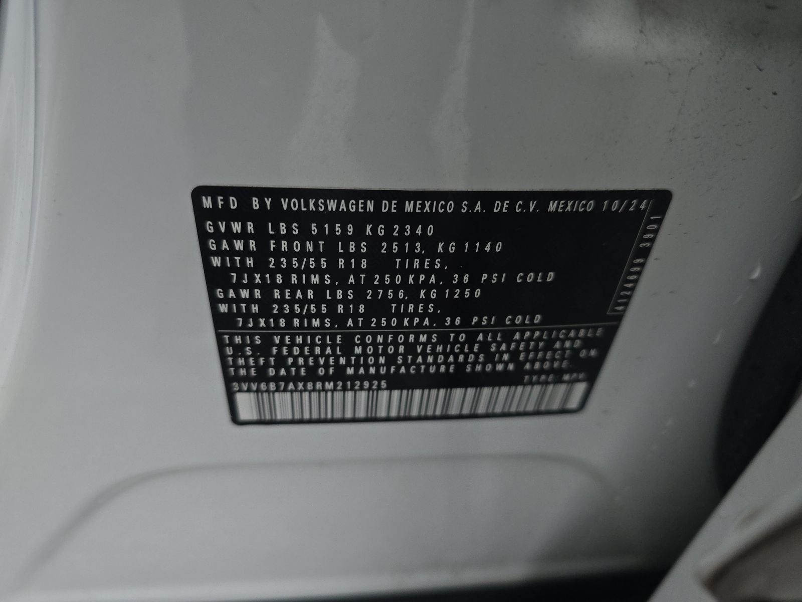 2024 Volkswagen Tiguan 2.0T Wolfsburg Edition FWD