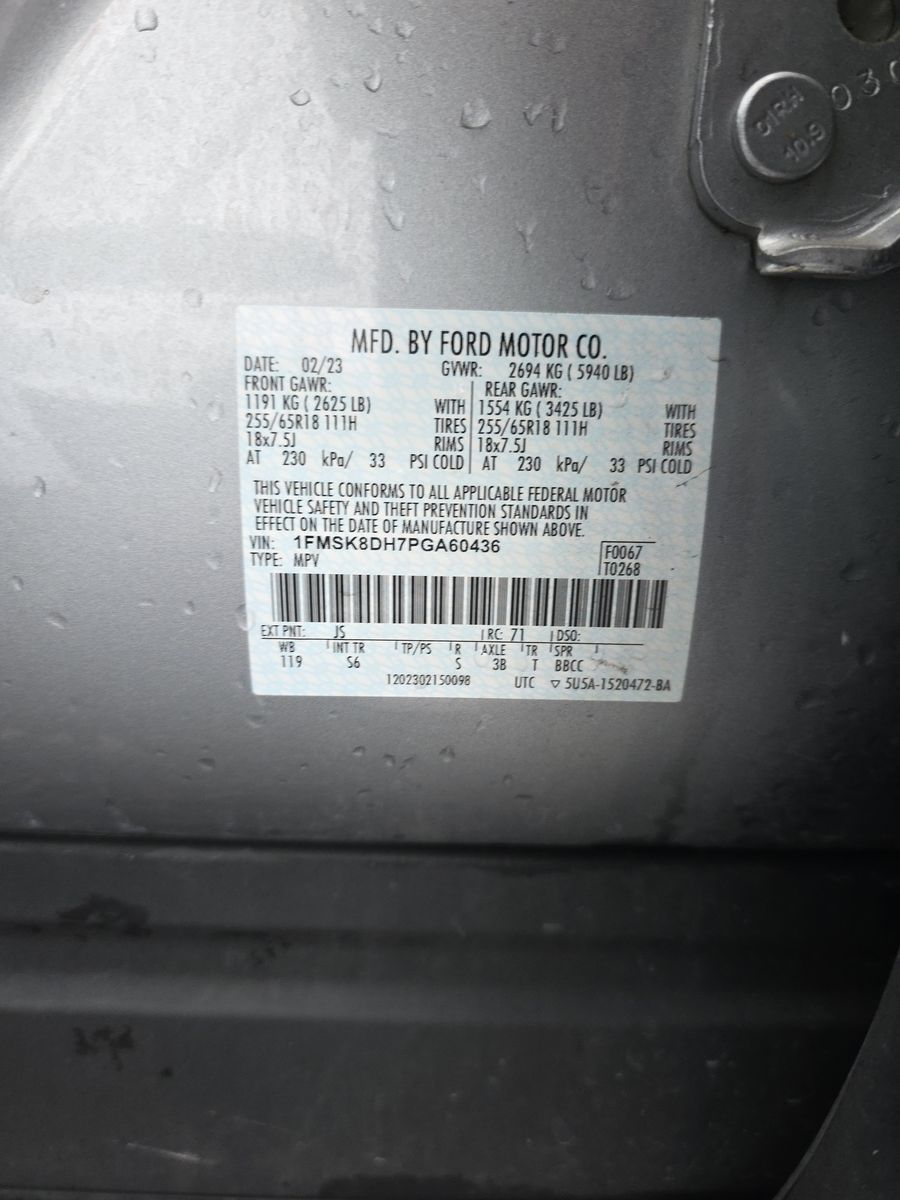 2023 Ford Explorer XLT AWD