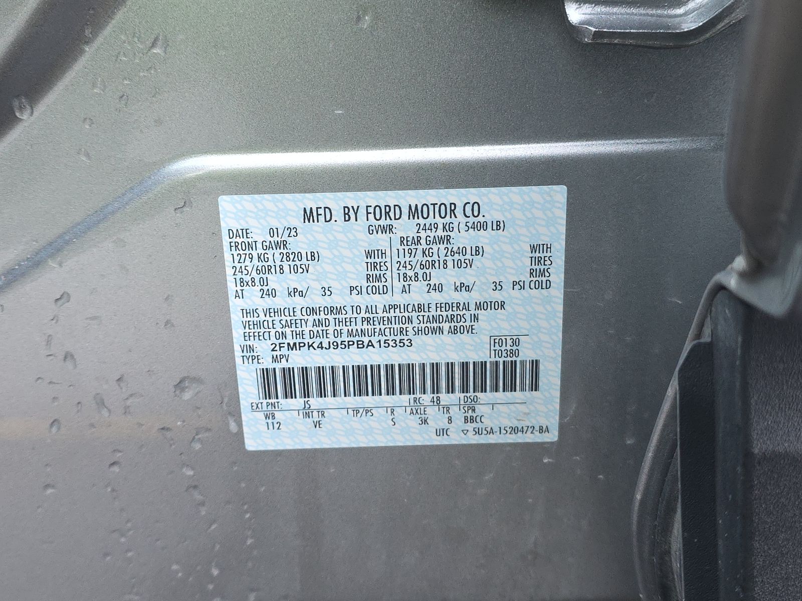 2023 Ford Edge SEL AWD