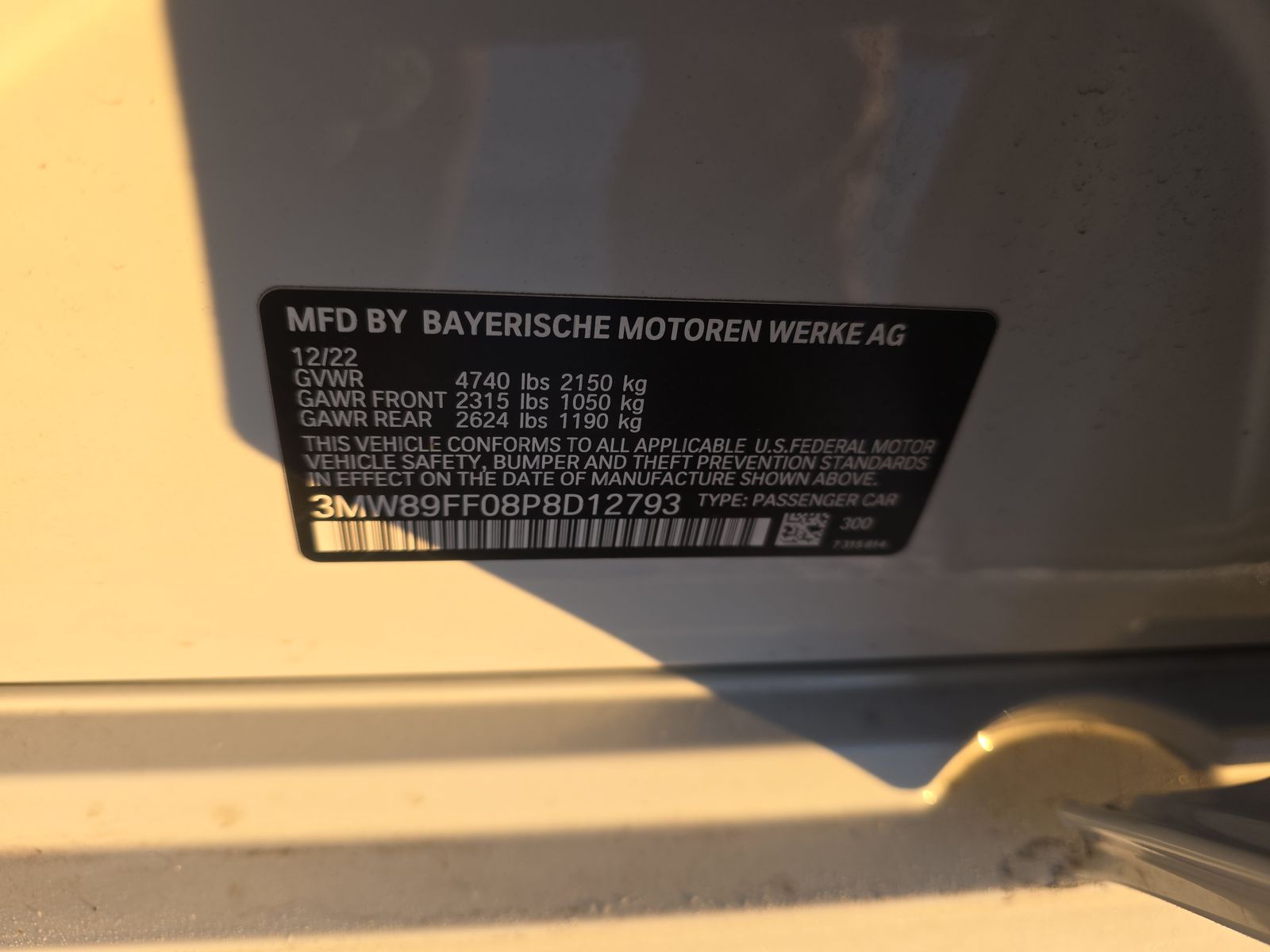 2023 BMW 3 Series 330i xDrive AWD