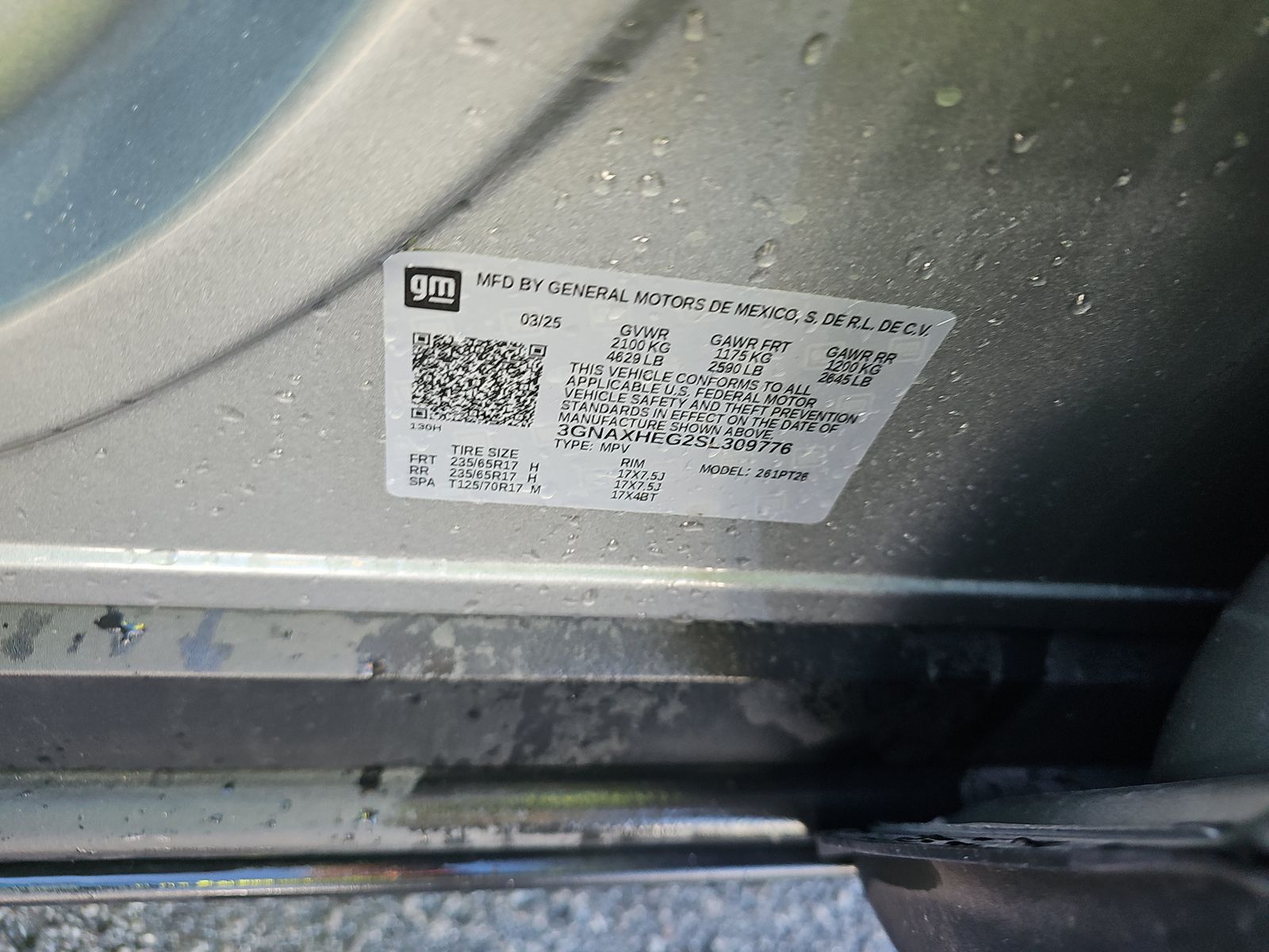 2025 Chevrolet Equinox LT FWD