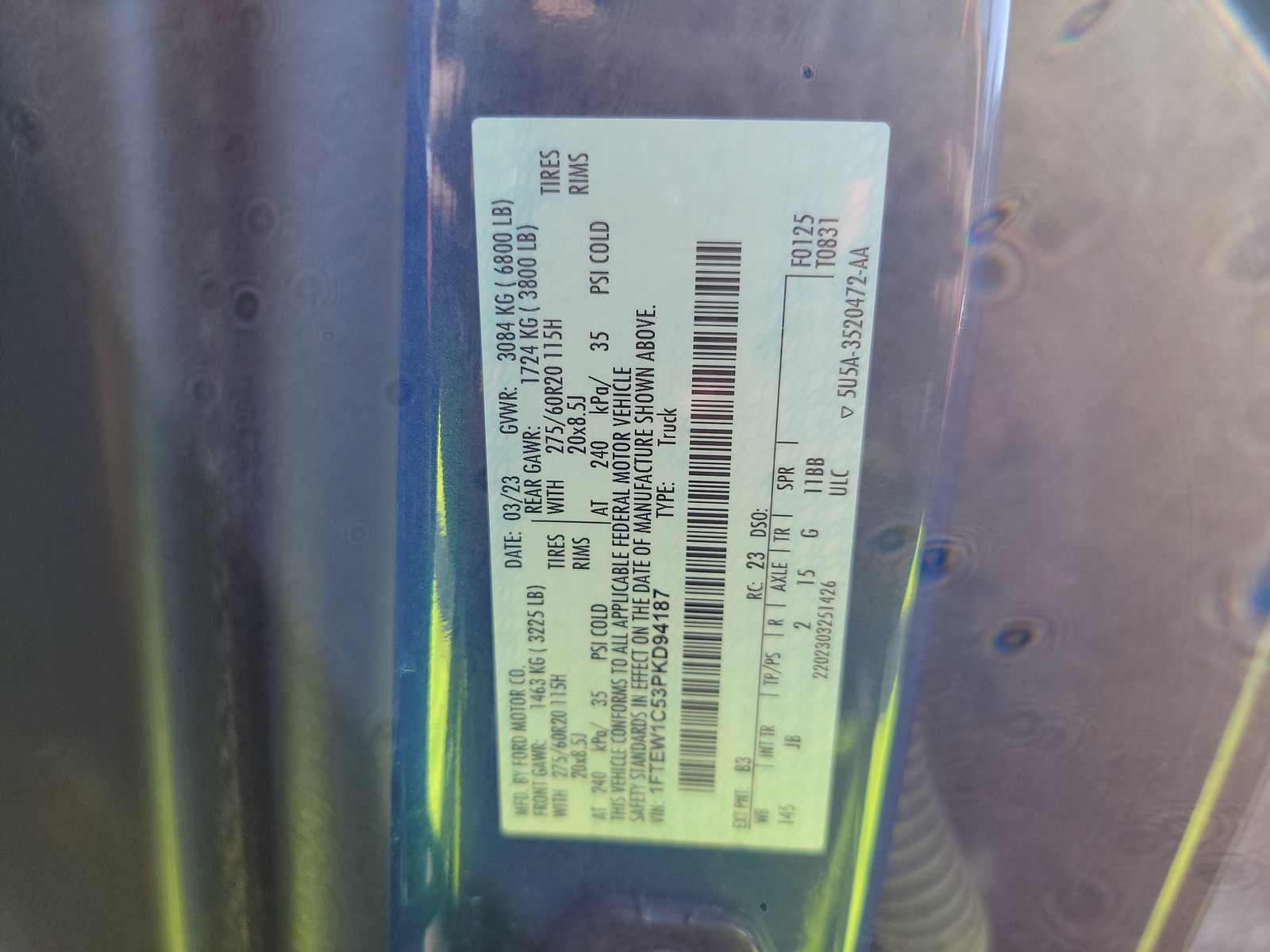 2023 Ford F-150 XL RWD