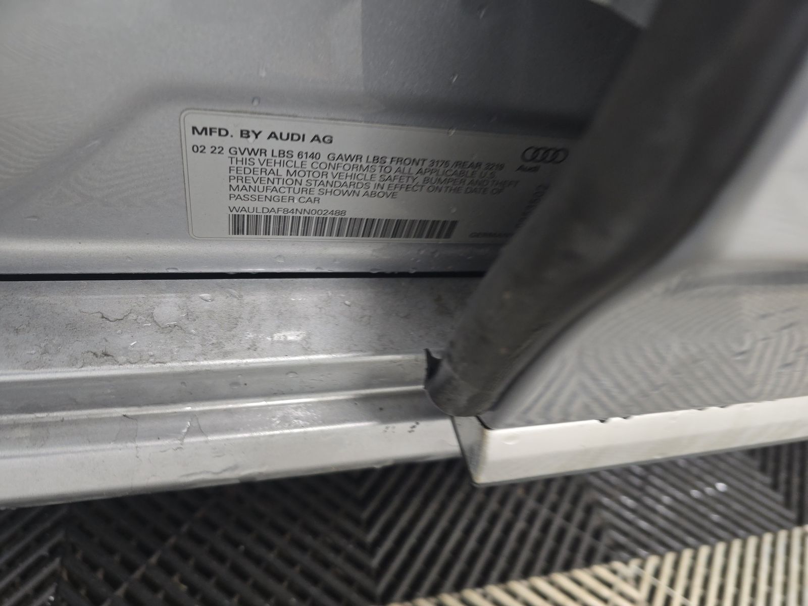 2022 Audi A8 Base AWD