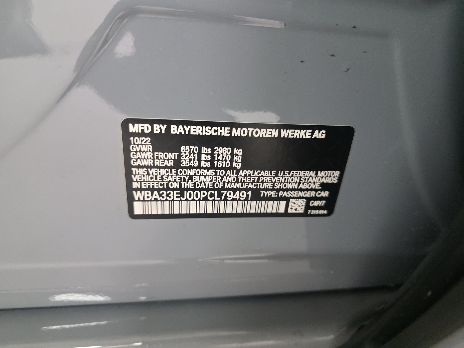 2023 BMW 7 Series 760i xDrive AWD