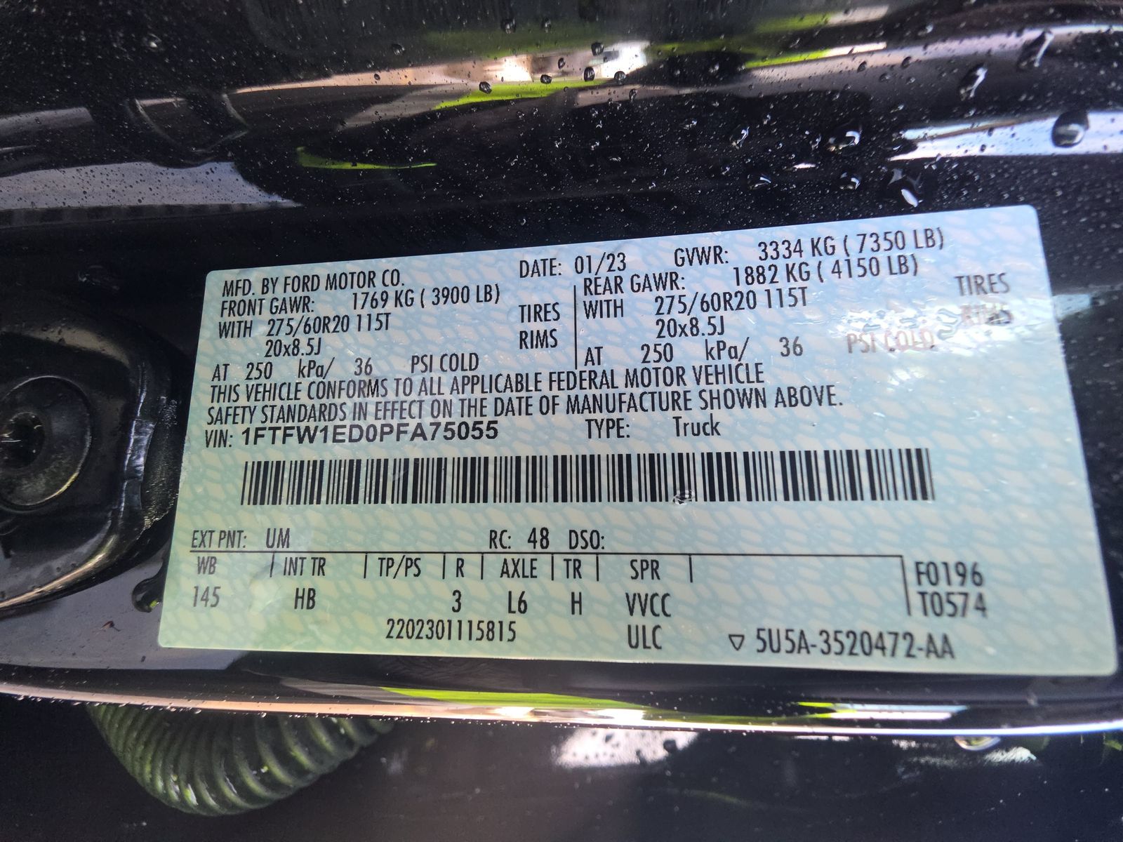 2023 Ford F-150 Hybrid Lariat AWD