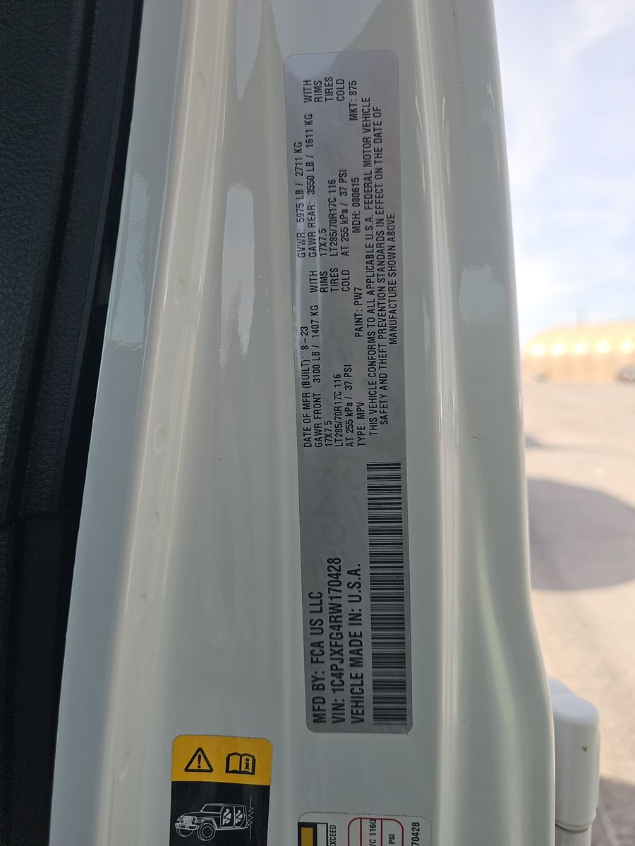 2024 Jeep Wrangler Rubicon AWD