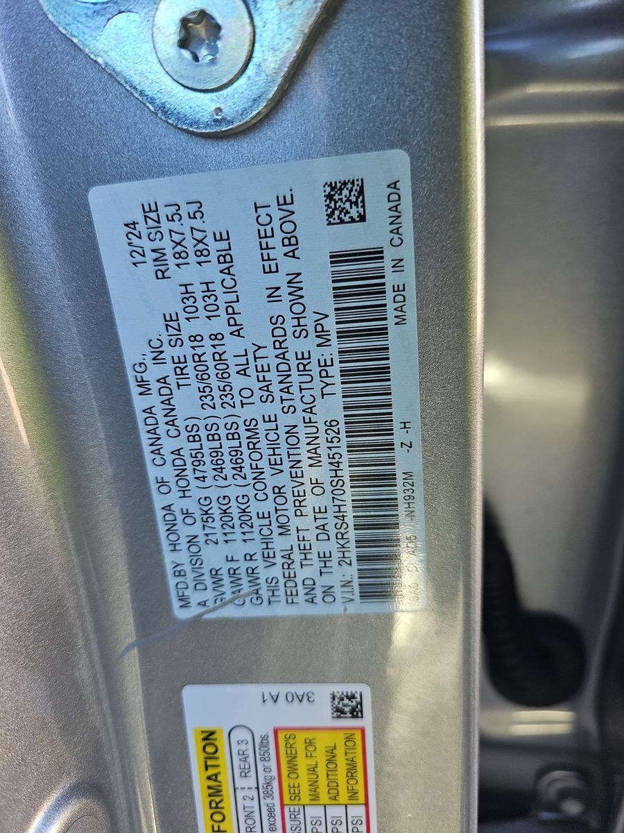 2025 Honda CR-V EX-L AWD