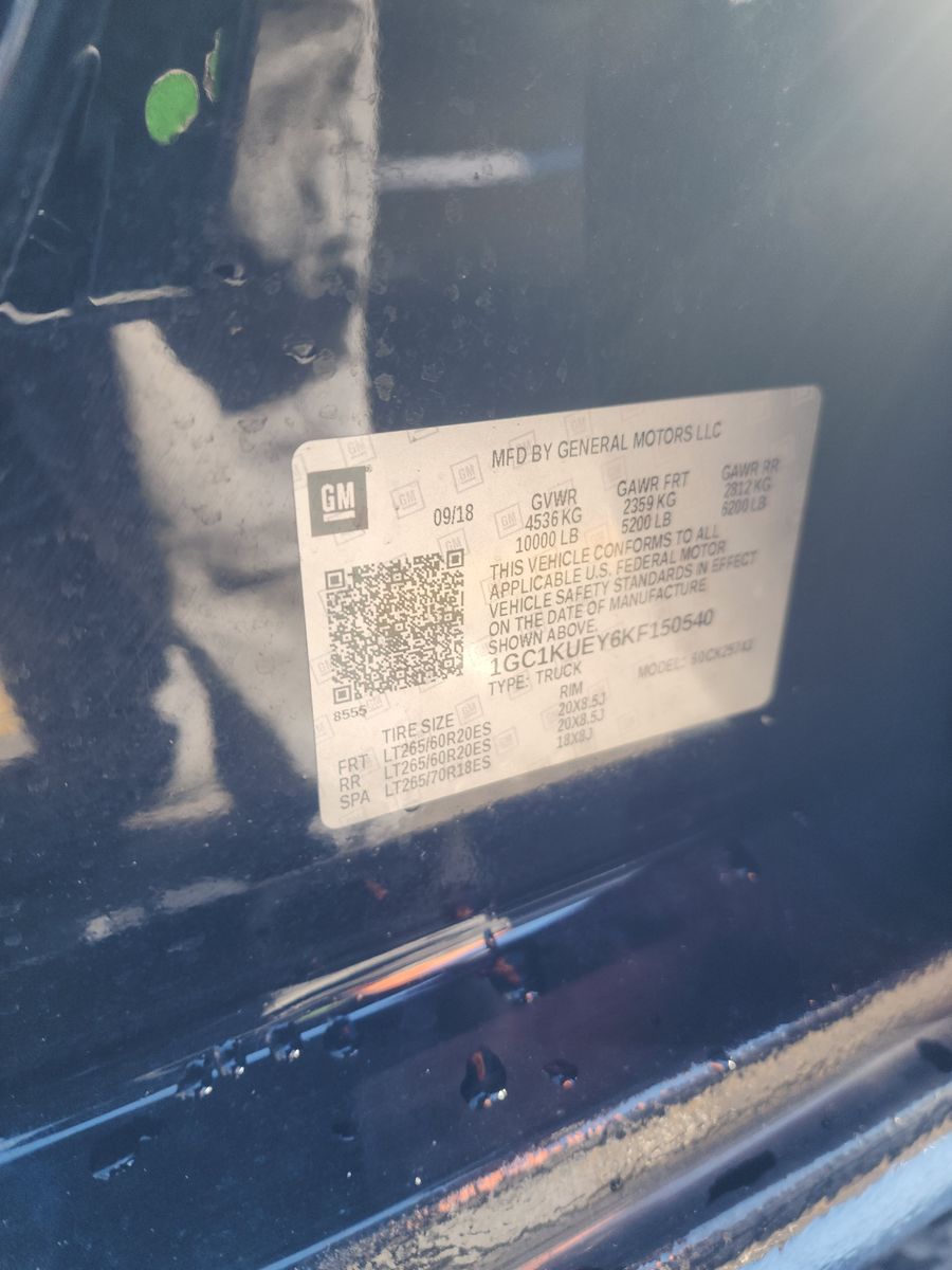 2019 Chevrolet Silverado 2500HD High Country AWD