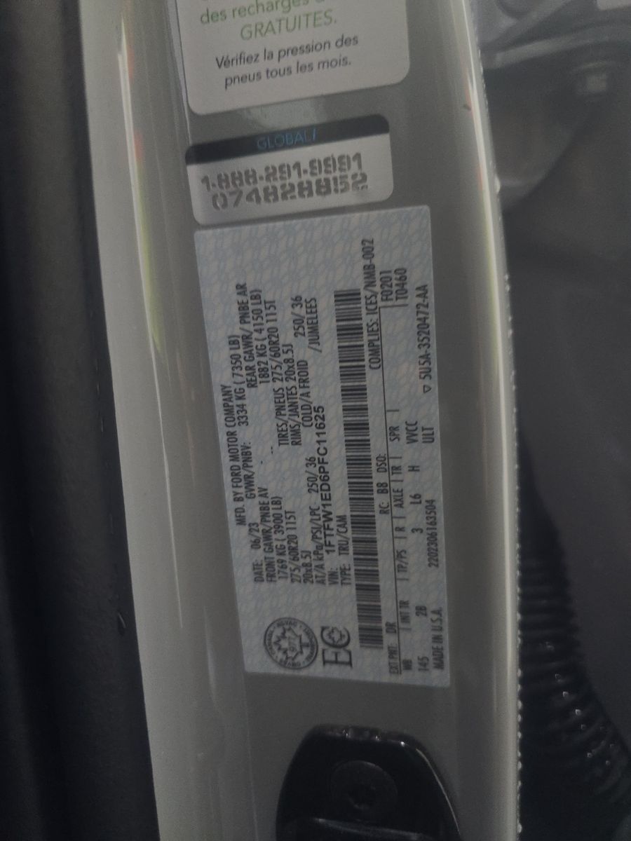 2023 Ford F-150 Hybrid Lariat AWD