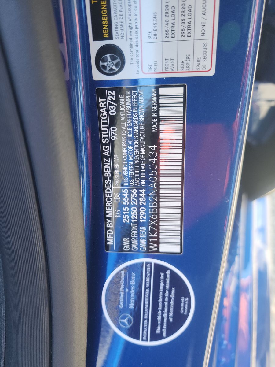 2022 Mercedes-Benz Mercedes-AMG GT AMG GT 53 AWD