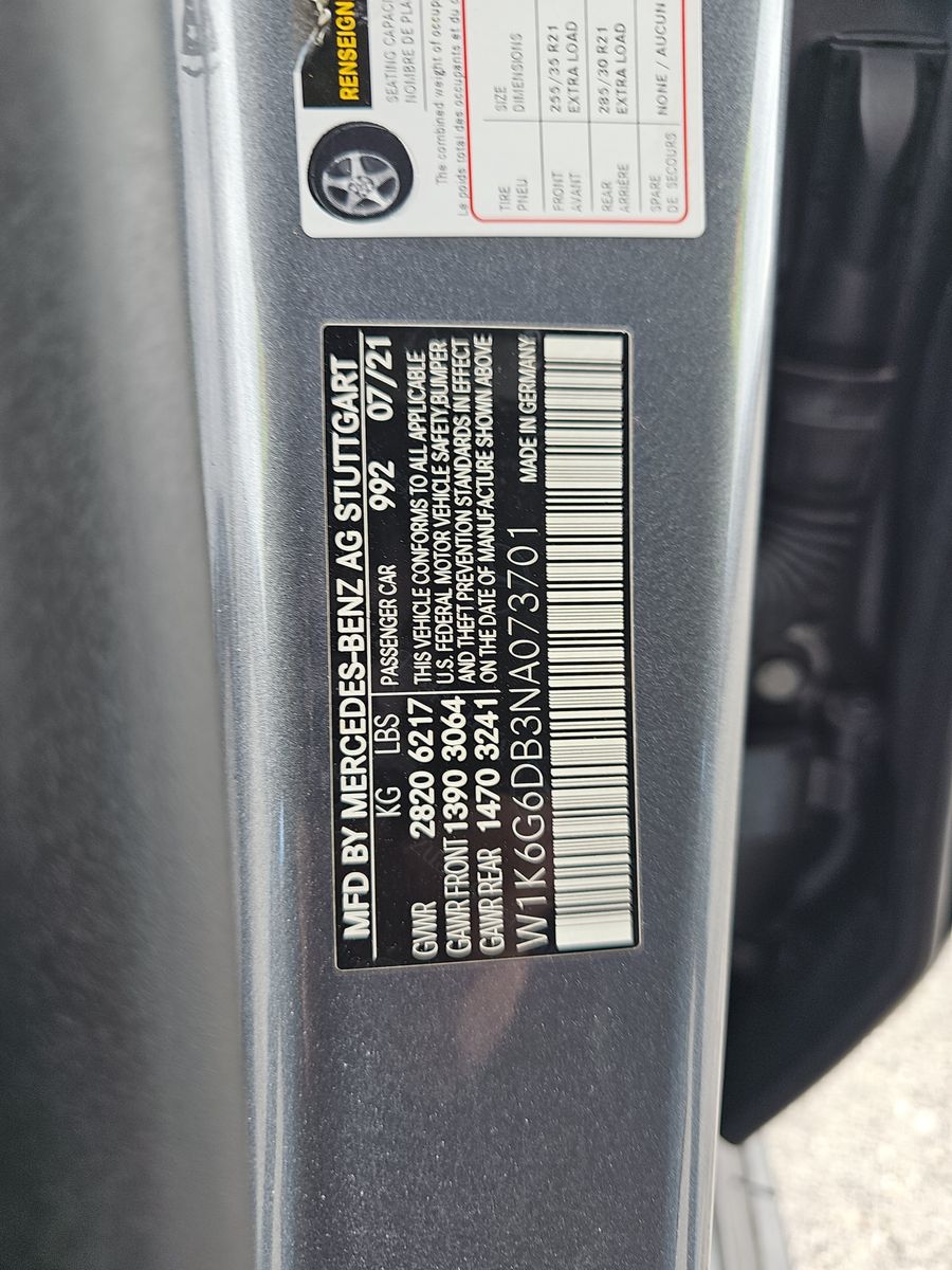 2022 Mercedes-Benz S-Class S 500 AWD