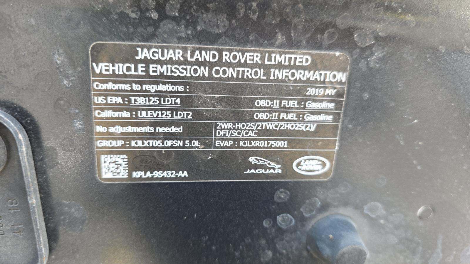 2019 Land Rover Range Rover Supercharged AWD