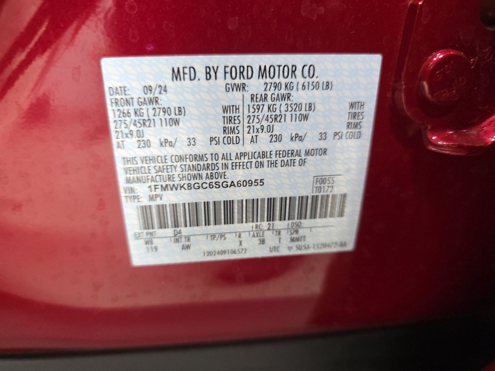 2025 Ford Explorer ST AWD