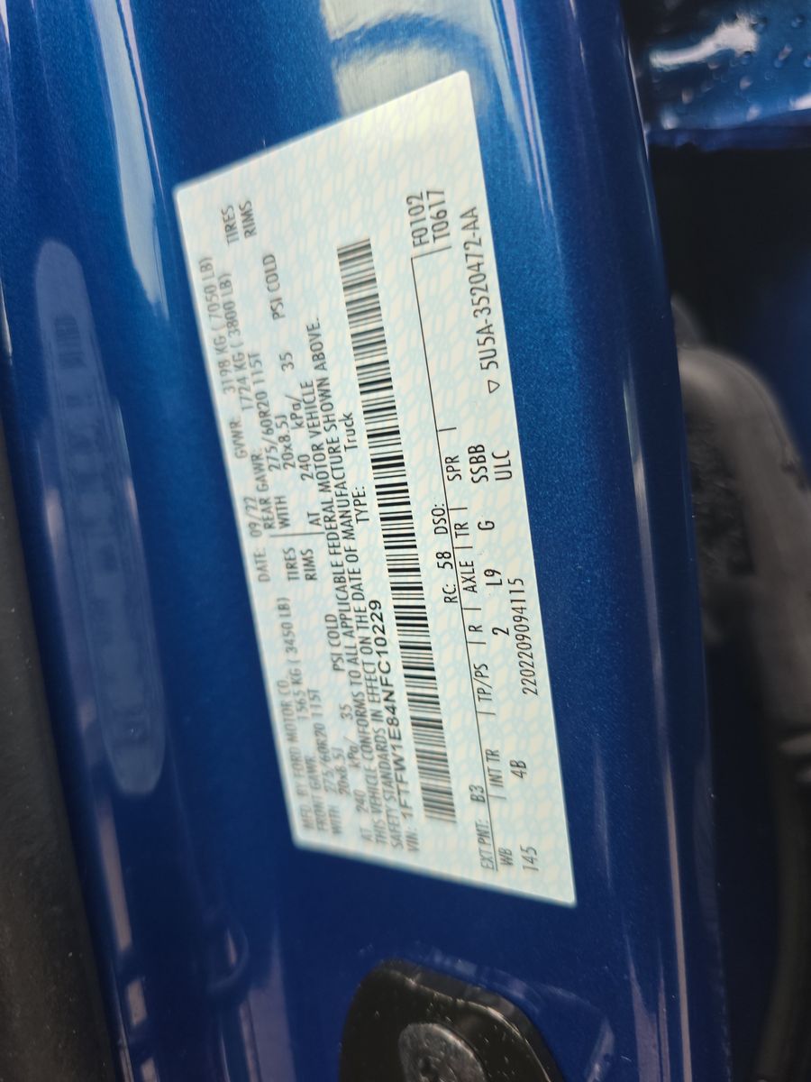 2022 Ford F-150 XLT AWD