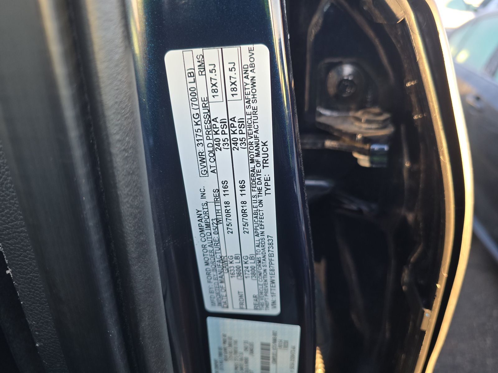 2023 Ford F-150 Tremor AWD