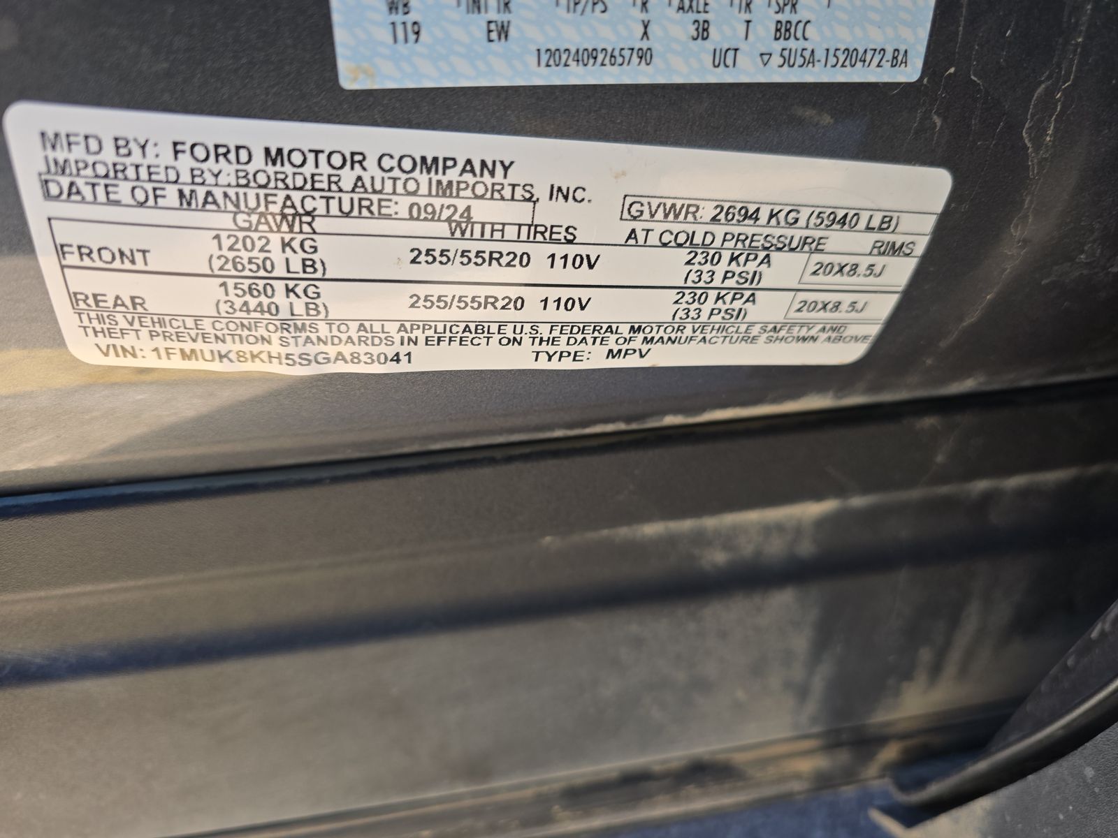 2025 Ford Explorer ST-Line AWD