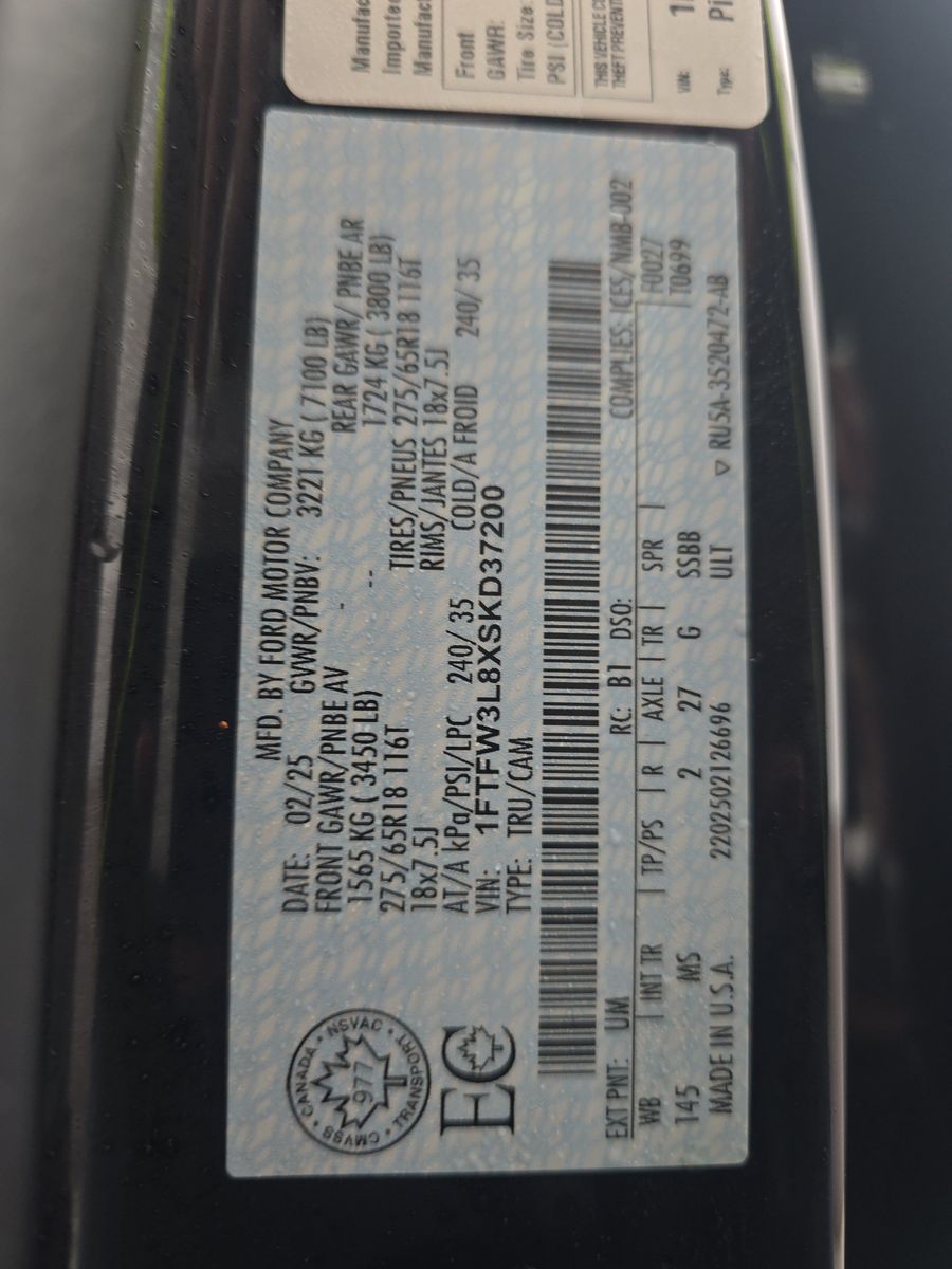 2025 Ford F-150 XLT AWD