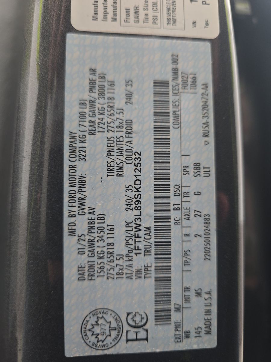 2025 Ford F-150 XLT AWD