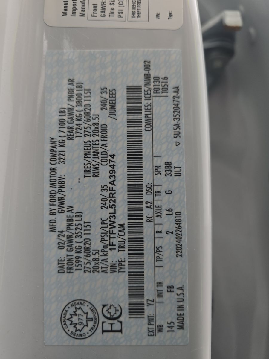 2024 Ford F-150 XLT AWD