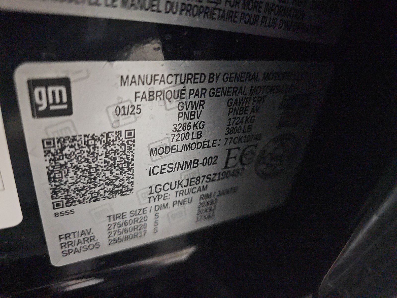 2025 Chevrolet Silverado 1500 High Country AWD