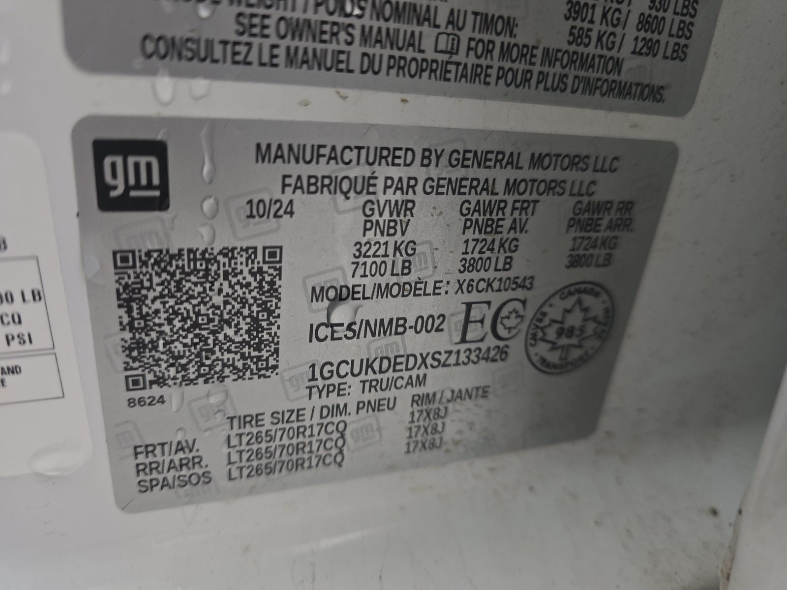 2025 Chevrolet Silverado 1500 LT AWD