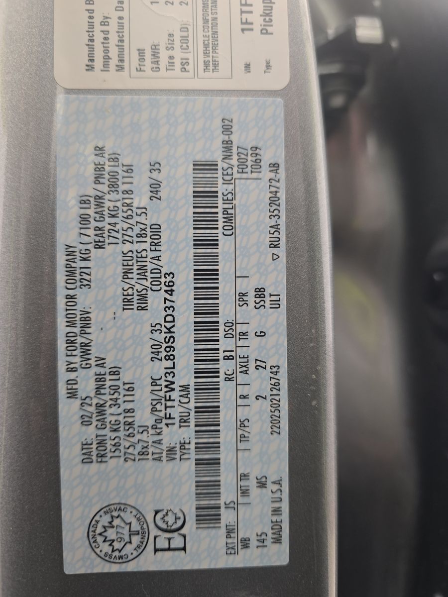 2025 Ford F-150 XLT AWD