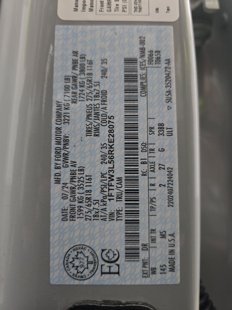 2024 Ford F-150 XLT AWD