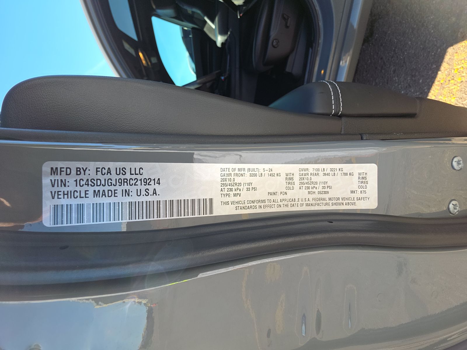 2024 Dodge Durango SRT 392 AlcHEMI AWD