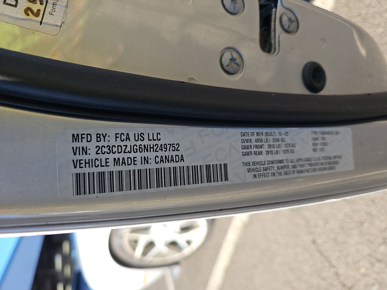 2022 Dodge Challenger GT RWD